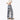 INS Streetwear Loose Patterned Lyocell Ice Silk Jeans