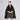 Imitation Rex Rabbit Fur Collar Cape And Shawl Women's Plus Size Loose Woolen Coat
