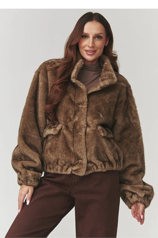 Jacket model 220777 Makadamia