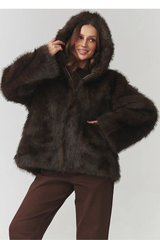 Jacket model 220799 Makadamia