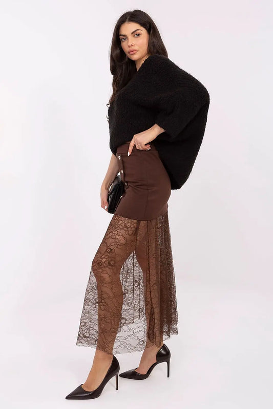 Lace skirt model 221591 Italy Moda