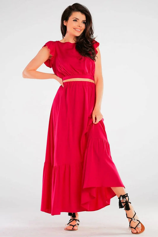Long skirt model 166797 awama