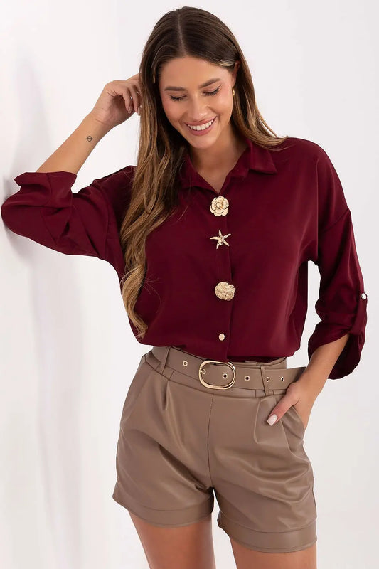 Long sleeve shirt model 219049 Rue Paris