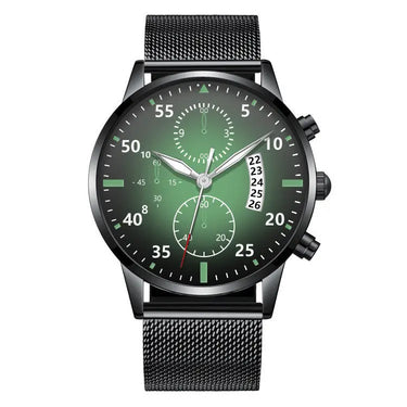 Luminous Calendar Dial Three Eyes And Six Needles Calendar Watch Men Utrano