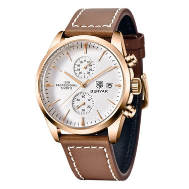 Men's Multi-functional Fashion Business Waterproof Quartz Watch Utrano