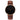 Movement men and women waterproof business casual black belt watch wish ultra-thin quartz watch Utrano
