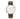 Movement men and women waterproof business casual black belt watch wish ultra-thin quartz watch Utrano