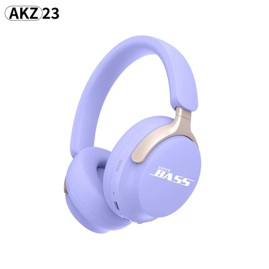 New wireless Bluetooth headset with macaron color AKZ-23 card insertion FM headset Utrano
