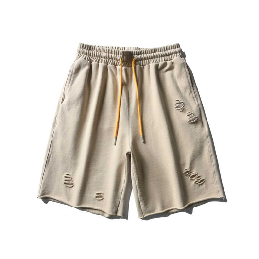 Ripped Casual Shorts Loose Sport Five-Point Pants