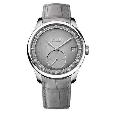 AGELOCER Men's Automatic Mechanical Watch – In-House Movement Small Second Dial Stainless Steel Case Luxury Business Dress Wrist