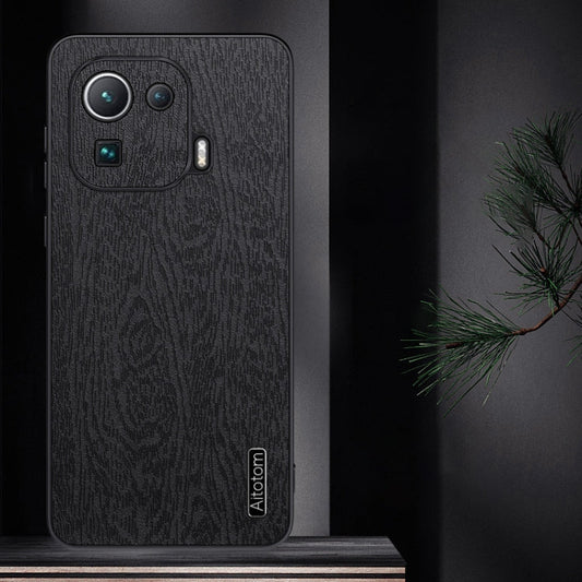 Tree Bark Leather Shockproof Phone Case, For Xiaomi Mi 11 Pro, For Xiaomi Redmi K40 Pro, For Xiaomi Redmi K40, For Xiaomi Mi 11, For Xiaomi Mi 10 Pro, For Xiaomi Mi 10, For Redmi 15C 5G / 4G Global 171mm