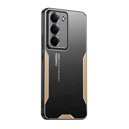 Blade Series TPU Hybrid Metal Phone Case, For Realme 14x, For Realme Neo7, For Realme V60 Pro, For Realme GT7 Pro, For Realme 13 Pro, For Realme 13 Pro+