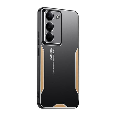 Blade Series TPU Hybrid Metal Phone Case, For Realme 14x, For Realme Neo7, For Realme V60 Pro, For Realme GT7 Pro, For Realme 13 Pro, For Realme 13 Pro+