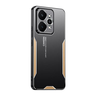 Blade Series TPU Hybrid Metal Phone Case, For Realme 15 5G Global, For Realme GT7 5G, For Realme Neo7X, For Realme Neo7 SE, For Realme 14 Pro+ Global, For Realme 14 Pro Global