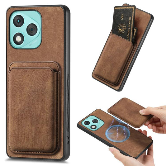 Retro Leather Card Bag Magnetic Phone Case For Honor 300 Pro,Honor 300,Honor X60 Pro 5G,Honor X60 5G