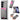 Twill Fabric Leather Skin Card Bag Magnetic Back Phone Case, For Galaxy Z Fold5, For Galaxy Z Fold4, For Galaxy Z Fold3 5G