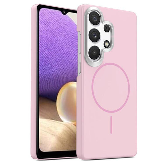 Gold Armor PC Thin Circle MagSafe Shockproof Phone Case, For Samsung Galaxy A33 5G, For Samsung Galaxy A13 4G