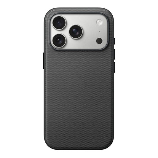 Official Tech Fabric Texture Side-Stick TPU Magnetic Phone Case, No AI Camera Button, For iPhone 17 Pro Max, For iPhone 17 Pro, For iPhone 17, For iPhone Air