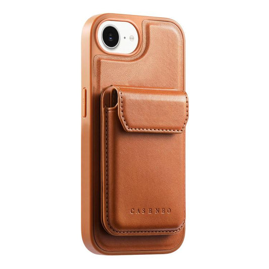 CaseNeo Retro Multi-Card Bag Magnetic Back Phone Case, For iPhone 17