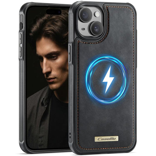 CaseMe C69 Series Magnetic Vegan Leather Back Phone Case, For iPhone 13, For iPhone 12 Pro Max, For iPhone 11 Pro Max, For iPhone 11