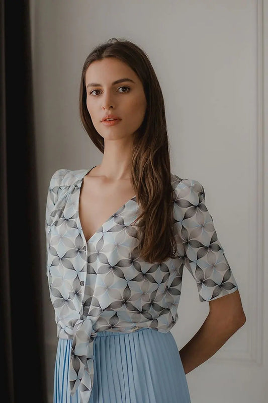 Short sleeve shirt model 143906 Lenitif