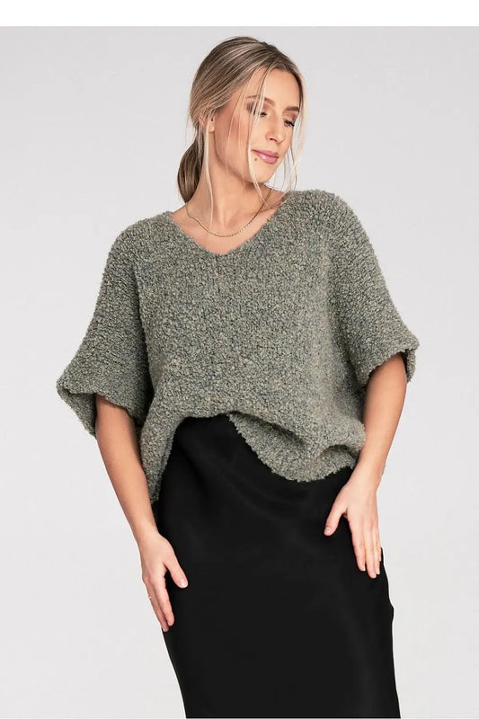 Short sleeve sweater model 217070 Figl