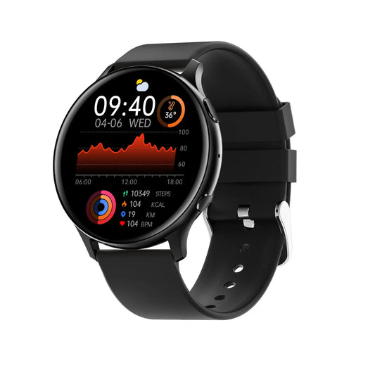 Smart Bluetooth Call Heart Rate Body Temperature Voice Assistant Watch