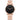 Steel band men's and women's quartz watches