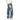 Street Style Gray Green Camouflage Denim Pants Men