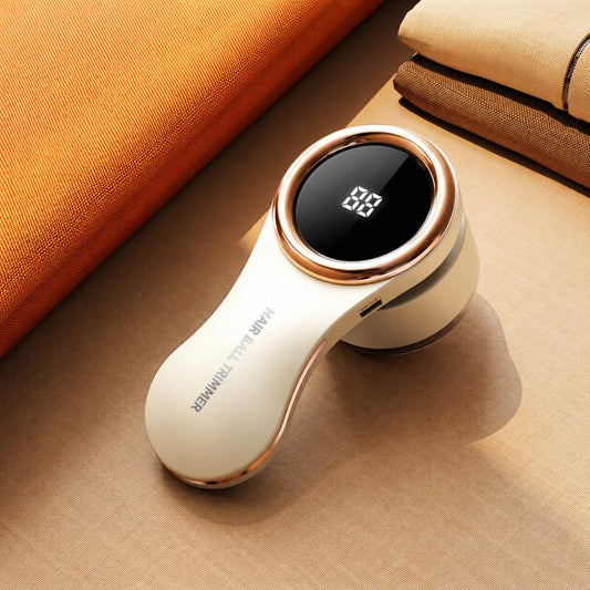 Rechargeable Fabric Shaver With LED Display & 6-Blade Cutter