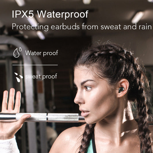 True Wireless Bluetooth Headset With Large Capacity Charging Box