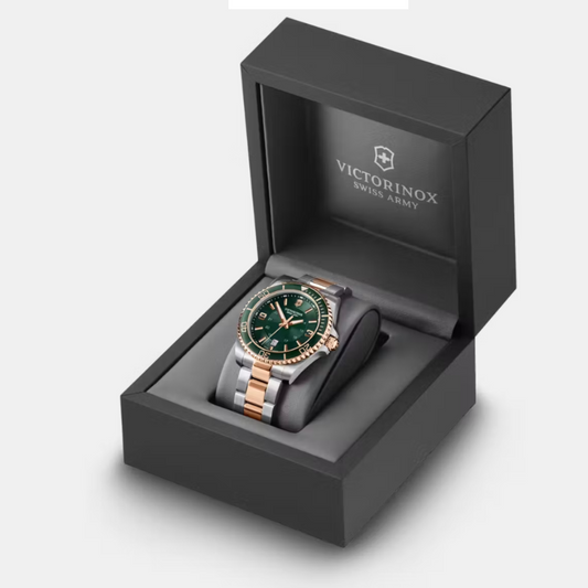 Men's Watch Victorinox V242008 Green Silver