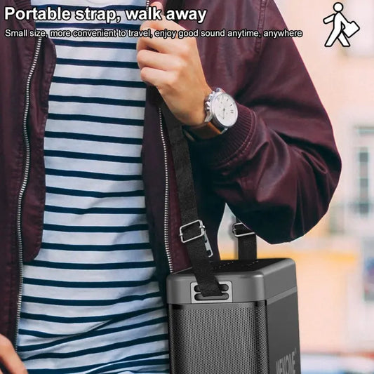 WEKOME D37 200W Outdoor Portable Strap Bluetooth Speaker, D41 - UTrano