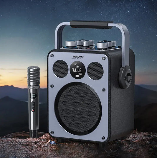 WK Beluga D7 Conductor HiFi Outdoor Portable Bluetooth Speaker, D7  (Black) - UTrano