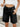 Washed Raw Hem Denim Shorts