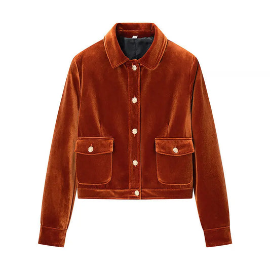 Women Commuting style design casual jacket