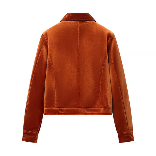 Women Commuting style design casual jacket