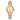 Women's Fashion Simple Cut Quartz Watch Steel Band