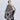 Women's Plus Cashmere Fur Collar Knitted Cardigan Shawl Cape Coat
