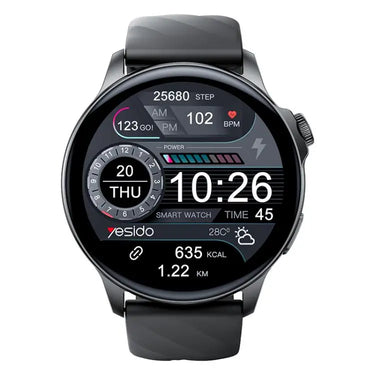 Yesido IO29 Waterproof Smart BT Watch, 1.39 inch Screen, Support BT Call / Heart Rate Utrano