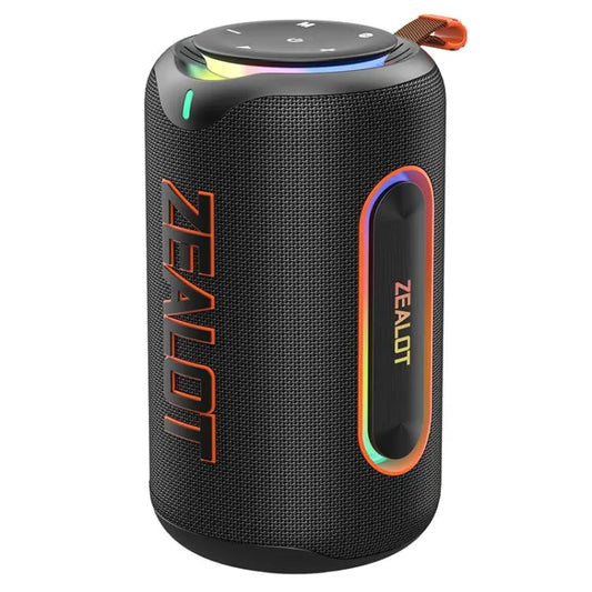 Zealot MP1 60W Portable Outdoor RGB Bluetooth Speaker Black