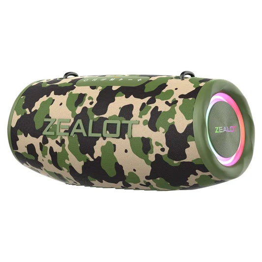 Zealot S87 80W Portable Outdoor Bluetooth Speaker with RGB Light Utrano
