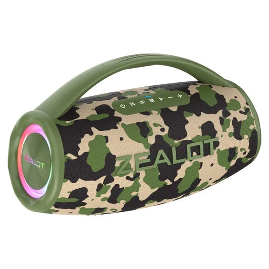 Zealot S97 80W Outdoor Portable speaker RGB Light Bluetooth Speakers Utrano