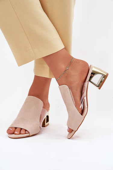 Heeled sandals model 214713 Step in style