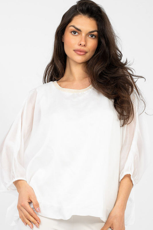Blouse model 224050 Italy Moda