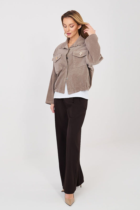 Corduroy jacket model 224980 Rue Paris