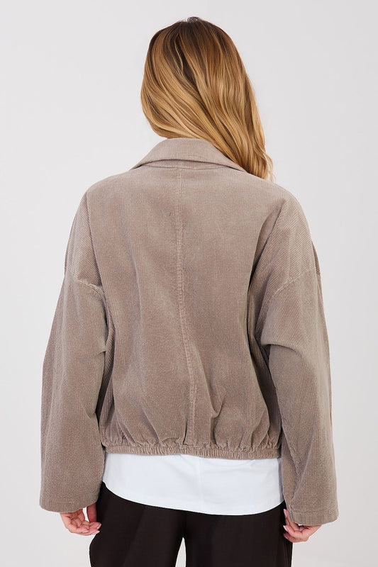 Corduroy jacket model 224980 Rue Paris