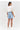 Denim shorts model 228315 Makadamia