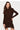 Short dress model 232039 Makadamia