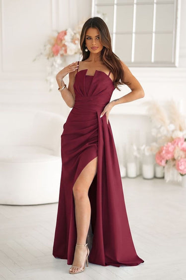 Long dress model 232329 Bicotone